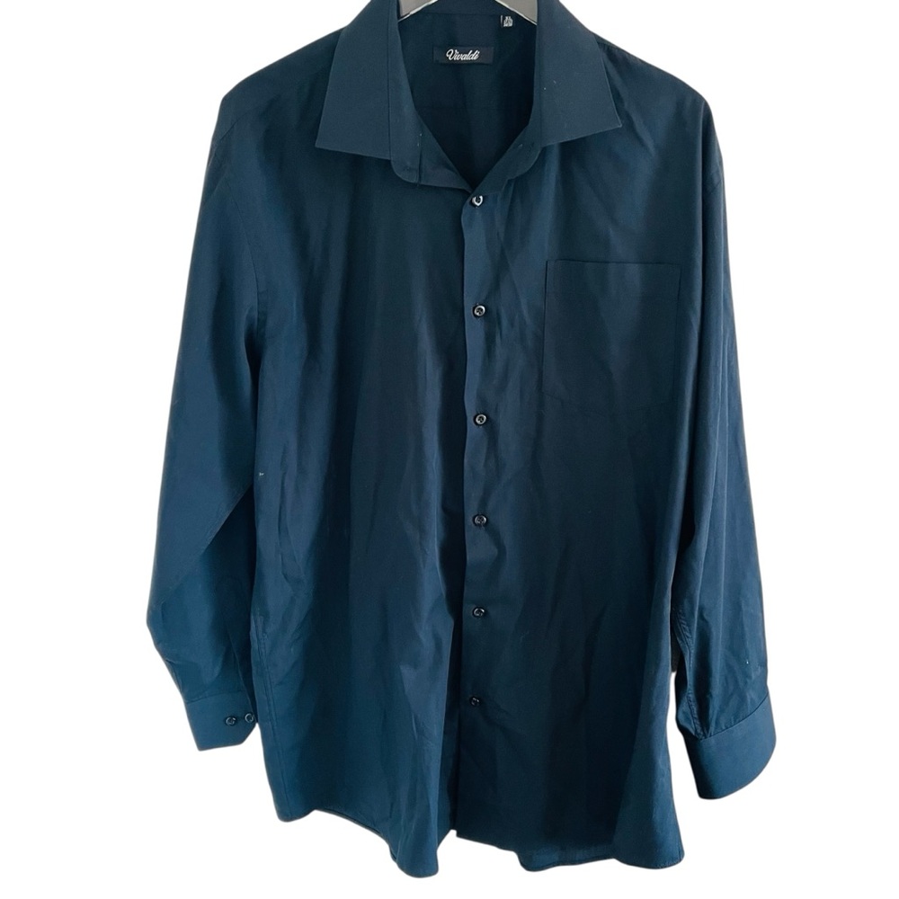 Vivaldi Classic Men’s  Button-Up Long Sleeve Shirt